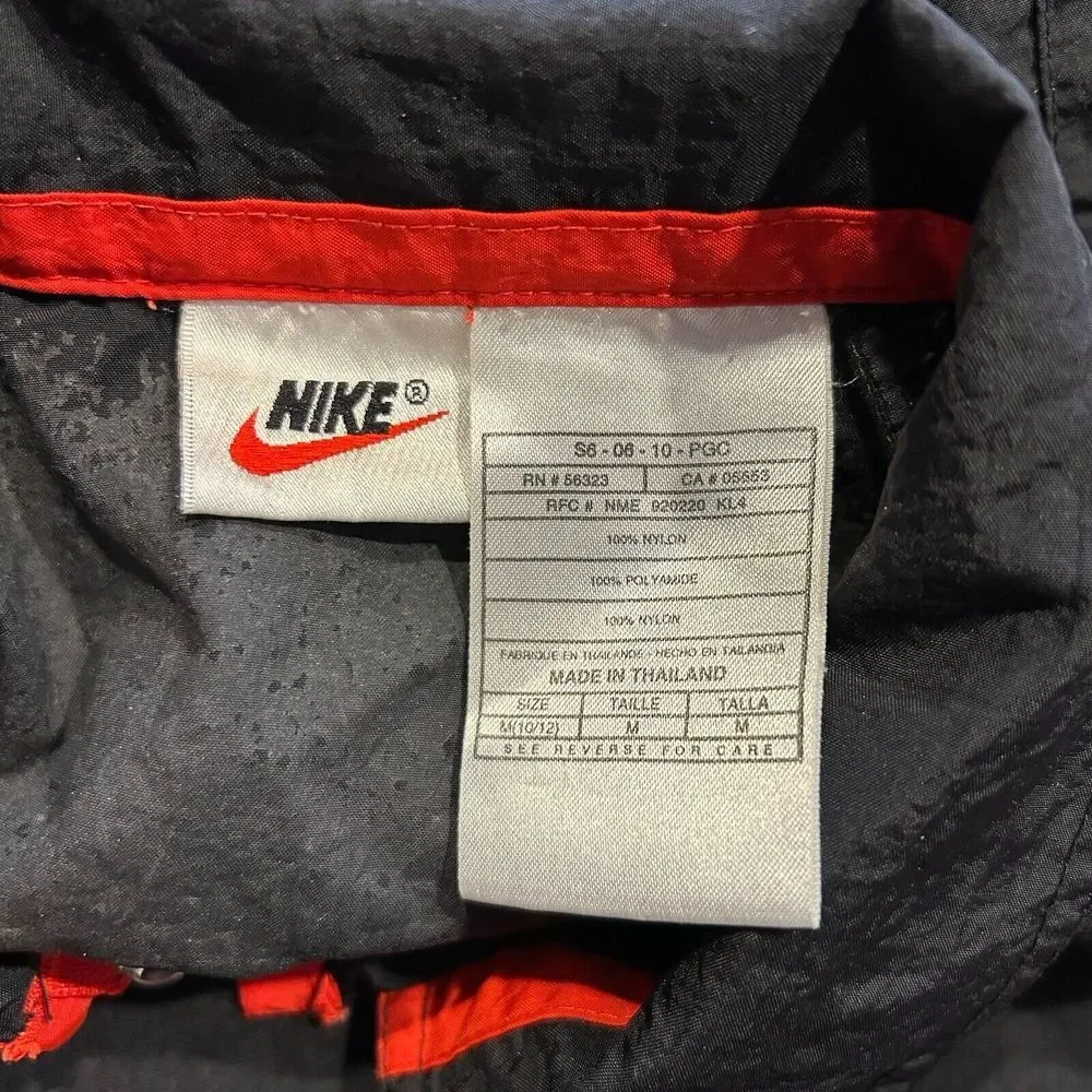 Vintage‎ Nike Windbreaker Light Jacket Youth Size Medium 10/12